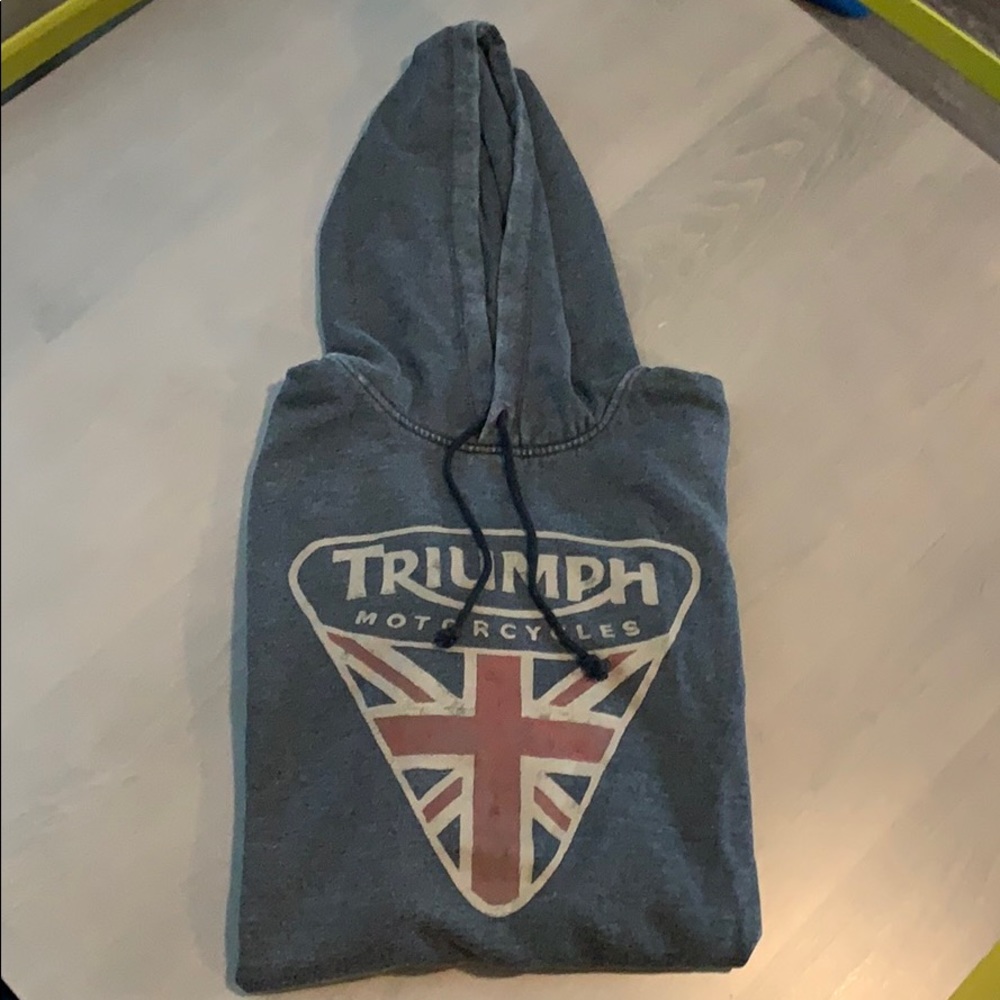 Men’s large lucky brand triumph hooded sweatshirt